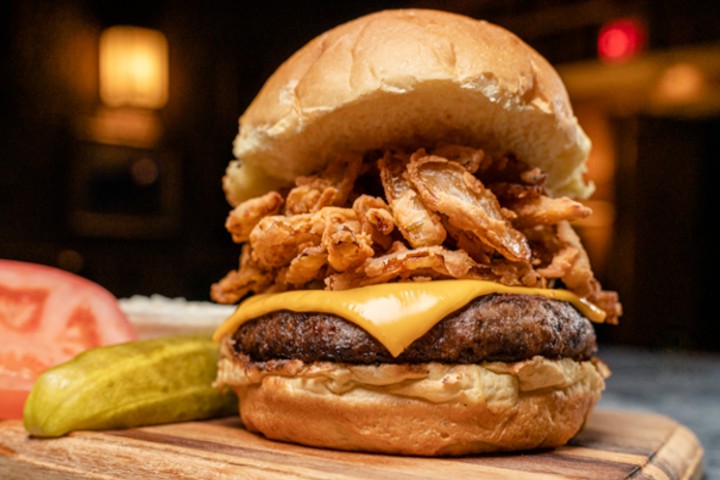 Crispy Onion Burger